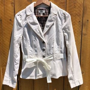 LOFT Corduroy ‘Belted’ Blazer